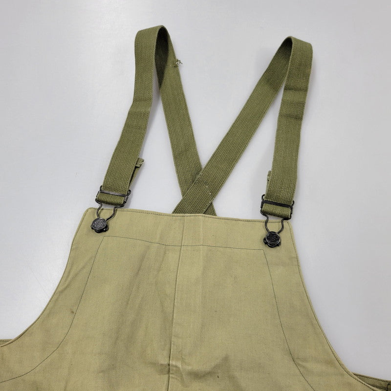 【現状渡し品】【メンズ】 U.S.NAVY ユーエスネイビー CAMBRIDGE RUBBER COMPANY N-1 RAIN DECK PANTS 72-T-8020 レイン デッキ パンツ 13スターボタン 157-250727-as-06-izu サイズ：M カラー：カーキ 万代Net店