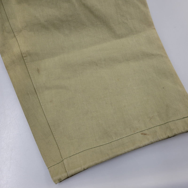 【現状渡し品】【メンズ】 U.S.NAVY ユーエスネイビー CAMBRIDGE RUBBER COMPANY N-1 RAIN DECK PANTS 72-T-8020 レイン デッキ パンツ 13スターボタン 157-250727-as-06-izu サイズ：M カラー：カーキ 万代Net店