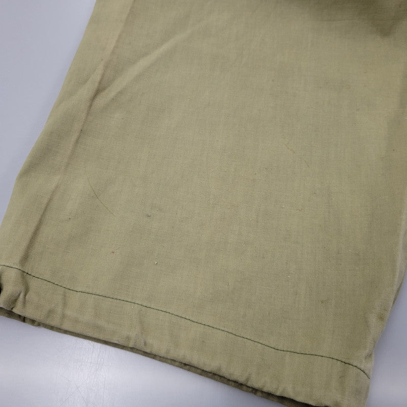 【現状渡し品】【メンズ】 U.S.NAVY ユーエスネイビー CAMBRIDGE RUBBER COMPANY N-1 RAIN DECK PANTS 72-T-8020 レイン デッキ パンツ 13スターボタン 157-250727-as-06-izu サイズ：M カラー：カーキ 万代Net店