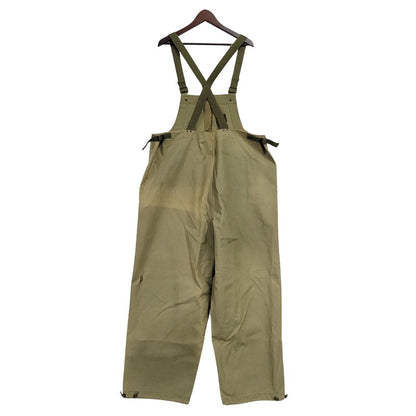 【現状渡し品】【メンズ】 U.S.NAVY ユーエスネイビー CAMBRIDGE RUBBER COMPANY N-1 RAIN DECK PANTS 72-T-8020 レイン デッキ パンツ 13スターボタン 157-250727-as-06-izu サイズ：M カラー：カーキ 万代Net店