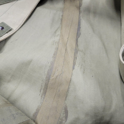 【現状渡し品】【メンズ】 U.S.NAVY ユーエスネイビー CAMBRIDGE RUBBER COMPANY N-1 RAIN DECK PANTS 72-T-8020 レイン デッキ パンツ 13スターボタン 157-250727-as-06-izu サイズ：M カラー：カーキ 万代Net店