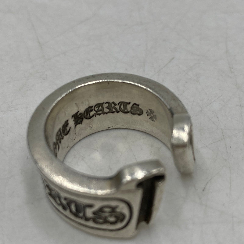 【中古品】【メンズ】 CHROME HEARTS クロムハーツ 925 SCROLL LABEL RING スクロール ラベル リング 指輪 アクセサリー 190-250806-as-11-izu カラー：シルバー 万代Net店