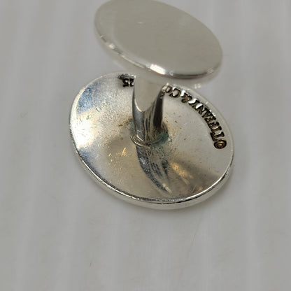 【中古品】【メンズ】 TIFFANY&Co. ティファニー 925 RETURN TO SILVER OVAL CUFFS リターン トゥ オーバル カフス 182-250727-as-09-izu カラー：シルバー 万代Net店