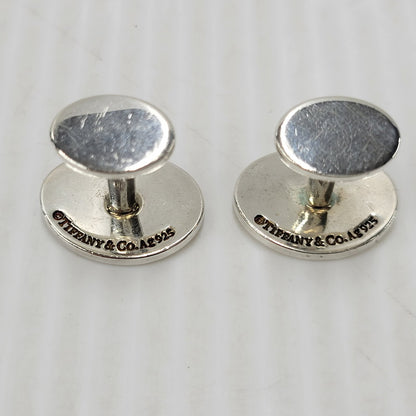 【中古品】【メンズ】 TIFFANY&Co. ティファニー 925 RETURN TO SILVER OVAL CUFFS リターン トゥ オーバル カフス 182-250727-as-09-izu カラー：シルバー 万代Net店