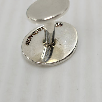 【中古品】【メンズ】 TIFFANY&Co. ティファニー 925 RETURN TO SILVER OVAL CUFFS リターン トゥ オーバル カフス 182-250727-as-09-izu カラー：シルバー 万代Net店