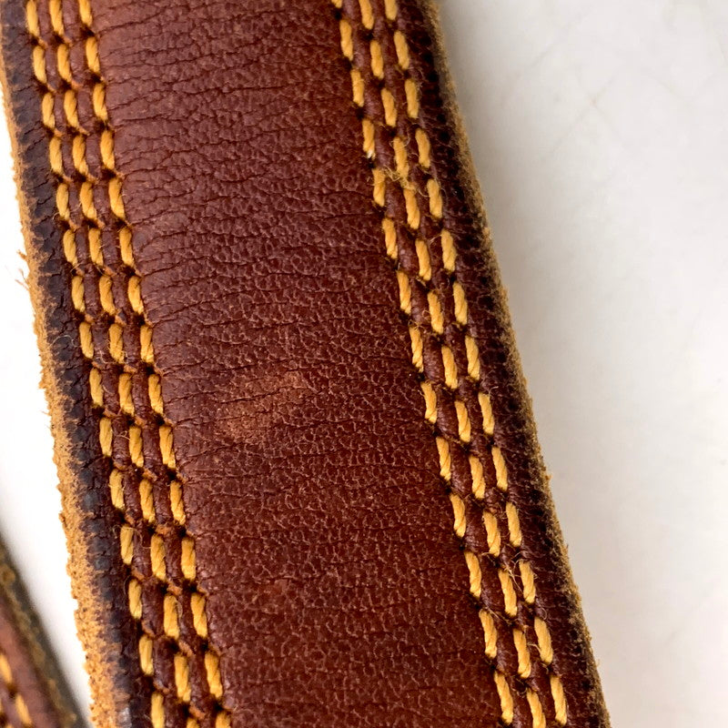 【中古品】【メンズ/レディース】 NEPENTHES ネペンテス RING BUCKLE LEATHER BELT リング バックル レザー ベルト 208-250728-ya-09-izu カラー：BROWN 万代Net店