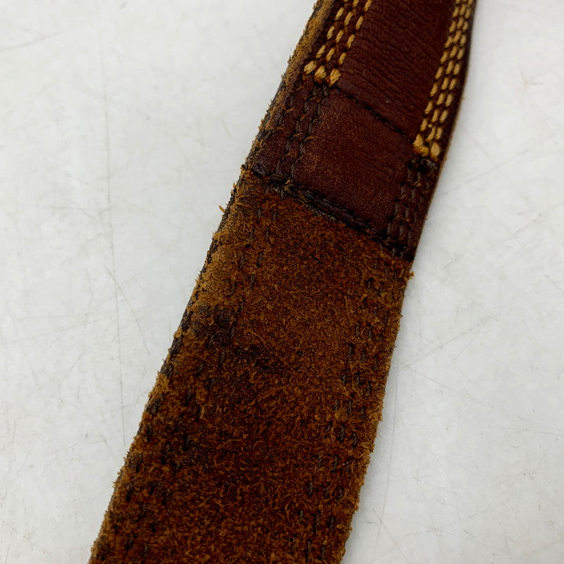 【中古品】【メンズ/レディース】 NEPENTHES ネペンテス RING BUCKLE LEATHER BELT リング バックル レザー ベルト 208-250728-ya-09-izu カラー：BROWN 万代Net店