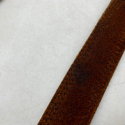 【中古品】【メンズ/レディース】 NEPENTHES ネペンテス RING BUCKLE LEATHER BELT リング バックル レザー ベルト 208-250728-ya-09-izu カラー：BROWN 万代Net店