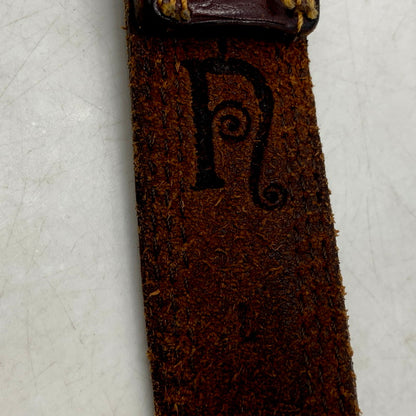 【中古品】【メンズ/レディース】 NEPENTHES ネペンテス RING BUCKLE LEATHER BELT リング バックル レザー ベルト 208-250728-ya-09-izu カラー：BROWN 万代Net店