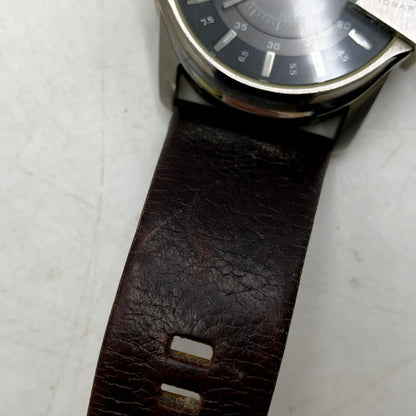 【中古品】【メンズ/レディース】 DIESEL ディーゼル MASTER CHIEF DZ-1206 マスターチーフ 腕時計 198-250905-as-05-izu カラー：ブラック×シルバー×ブラウン 万代Net店