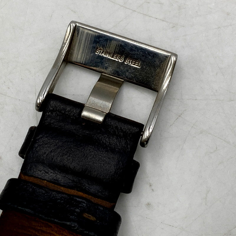 【中古品】【メンズ/レディース】 DIESEL ディーゼル MASTER CHIEF DZ-1206 マスターチーフ 腕時計 198-250905-as-05-izu カラー：ブラック×シルバー×ブラウン 万代Net店