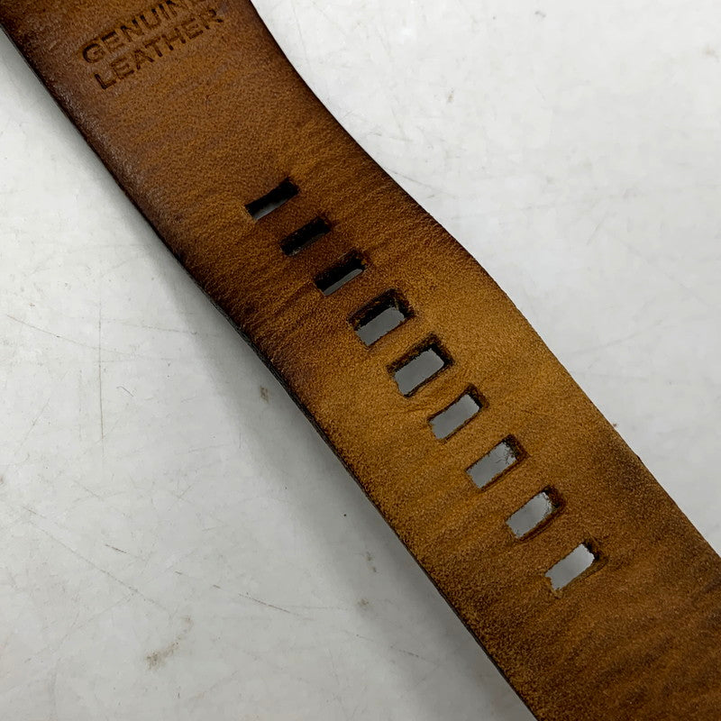 【中古品】【メンズ/レディース】 DIESEL ディーゼル MASTER CHIEF DZ-1206 マスターチーフ 腕時計 198-250905-as-05-izu カラー：ブラック×シルバー×ブラウン 万代Net店