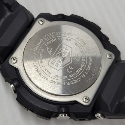 【中古品】【メンズ/レディース】 RADIO SOLAR WATCH GST-W100 SERIES GST-W100G ソーラー ウォッチ 腕時計 196-250801-as-11-izu サイズ：59.1 × 52.4 × 16.1 mm カラー：ブラック 万代Net店