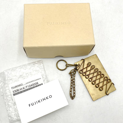 【中古品】【メンズ/レディース】 FUJIKINKO フジキンコウ HARNESS CARD MONEY CLIP ハーネスカード マネークリップ 小物 服飾雑貨 193-250728-ma-06-izu カラー：ゴールド 万代Net店