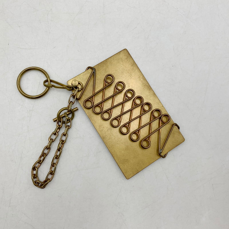 【中古品】【メンズ/レディース】 FUJIKINKO フジキンコウ HARNESS CARD MONEY CLIP ハーネスカード マネークリップ 小物 服飾雑貨 193-250728-ma-06-izu カラー：ゴールド 万代Net店