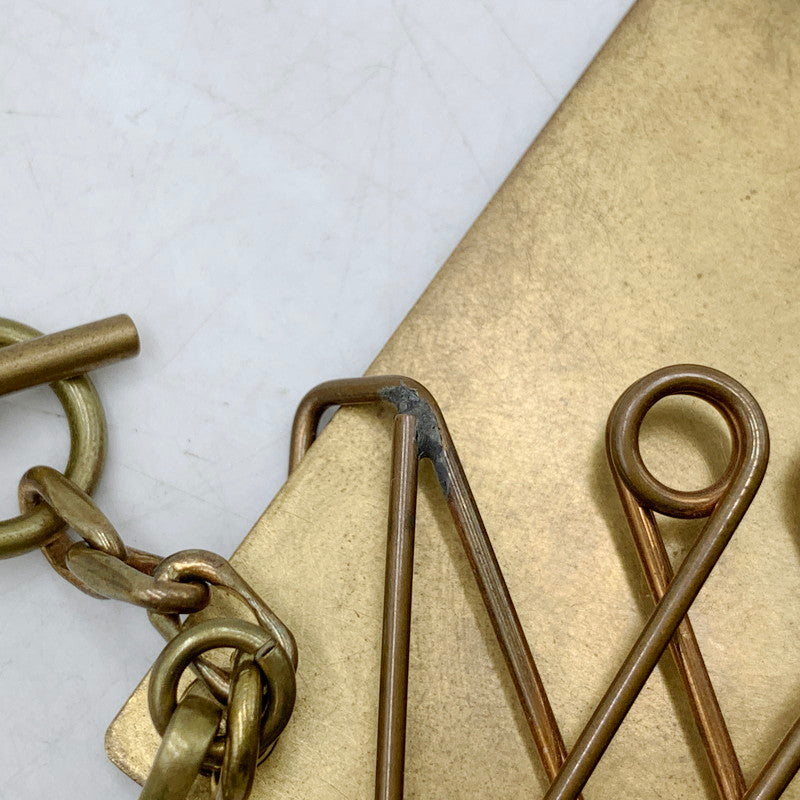 【中古品】【メンズ/レディース】 FUJIKINKO フジキンコウ HARNESS CARD MONEY CLIP ハーネスカード マネークリップ 小物 服飾雑貨 193-250728-ma-06-izu カラー：ゴールド 万代Net店