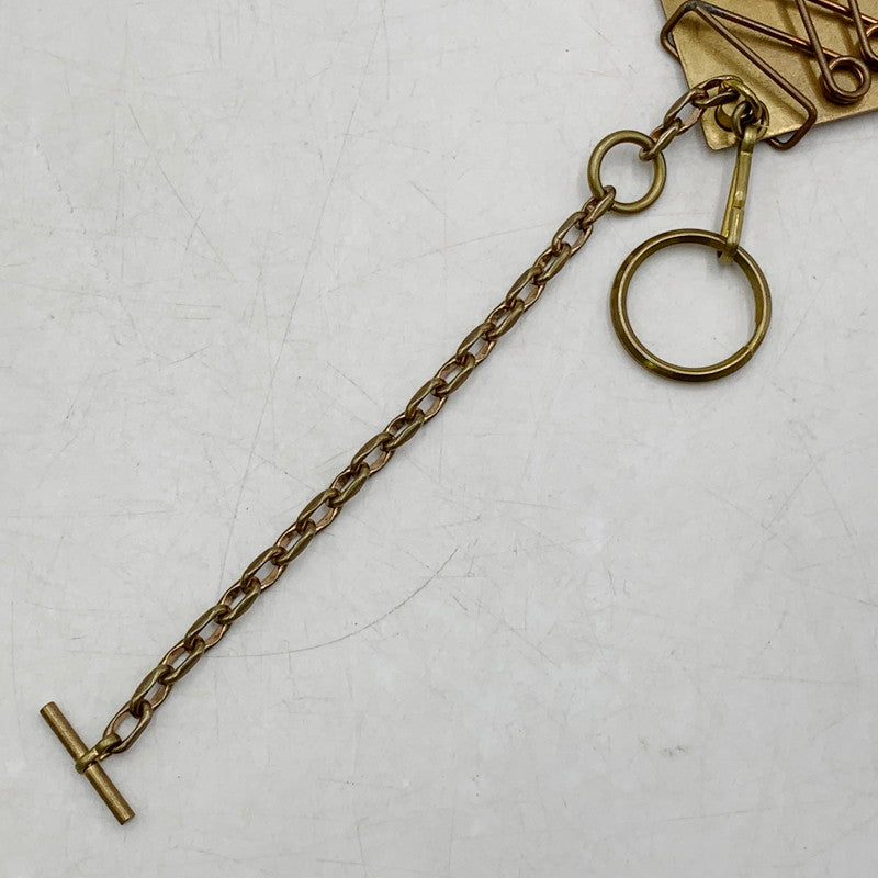 【中古品】【メンズ/レディース】 FUJIKINKO フジキンコウ HARNESS CARD MONEY CLIP ハーネスカード マネークリップ 小物 服飾雑貨 193-250728-ma-06-izu カラー：ゴールド 万代Net店