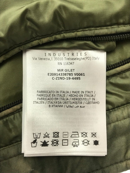 【中古品】【メンズ】 MONCLER モンクレール MONCLER E20914338785 V0061 MIR GILET DOWN VEST ミール ジレ ダウンベスト 141-251117-na-01-tag サイズ：1 カラー：カーキ 万代Net店