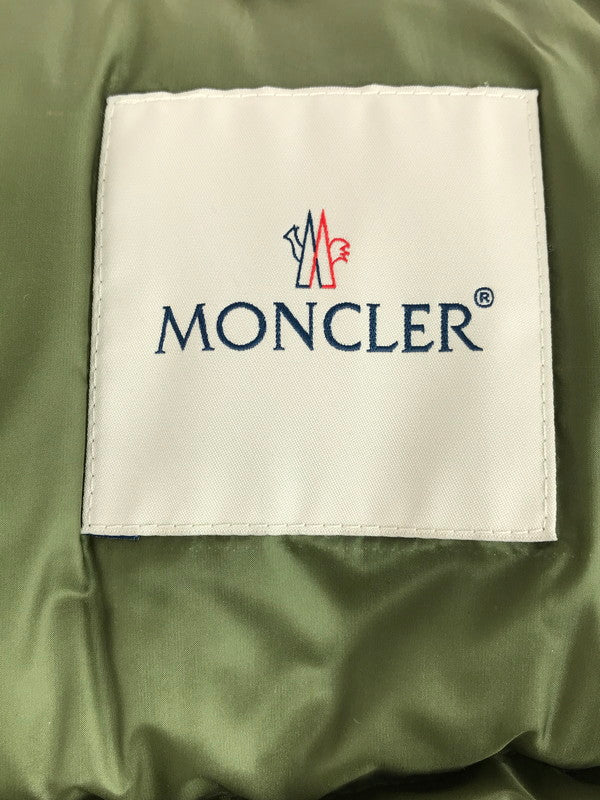 【中古品】【メンズ】 MONCLER モンクレール MONCLER E20914338785 V0061 MIR GILET DOWN VEST ミール ジレ ダウンベスト 141-251117-na-01-tag サイズ：1 カラー：カーキ 万代Net店