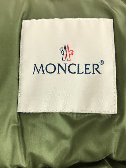 【中古品】【メンズ】 MONCLER モンクレール MONCLER E20914338785 V0061 MIR GILET DOWN VEST ミール ジレ ダウンベスト 141-251117-na-01-tag サイズ：1 カラー：カーキ 万代Net店