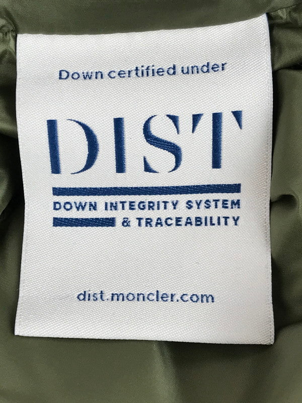 【中古品】【メンズ】 MONCLER モンクレール MONCLER E20914338785 V0061 MIR GILET DOWN VEST ミール ジレ ダウンベスト 141-251117-na-01-tag サイズ：1 カラー：カーキ 万代Net店