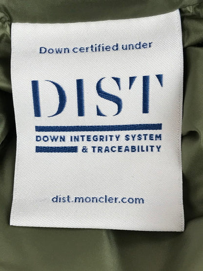 【中古品】【メンズ】 MONCLER モンクレール MONCLER E20914338785 V0061 MIR GILET DOWN VEST ミール ジレ ダウンベスト 141-251117-na-01-tag サイズ：1 カラー：カーキ 万代Net店