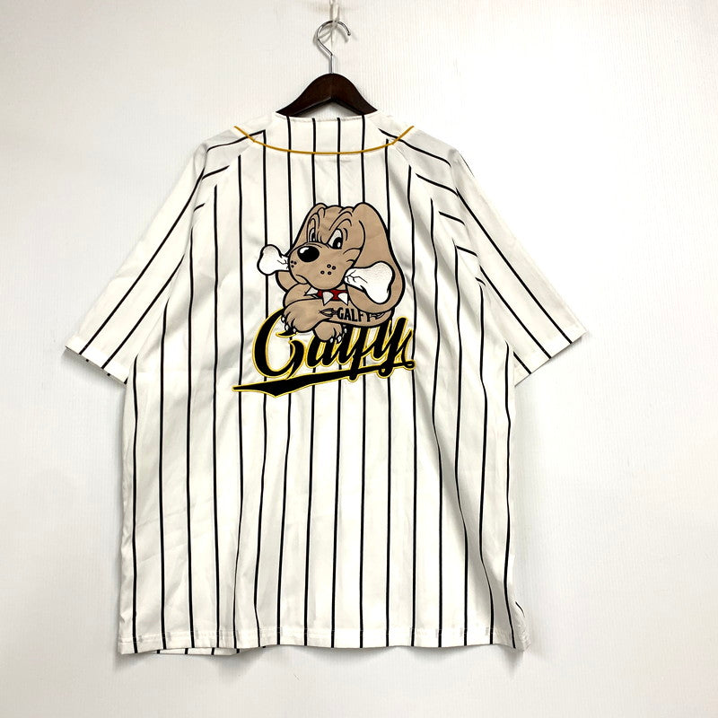 【中古品】【メンズ】 GALFY ガルフィー TEAM SHIRT 122036 チームシャツ 東名阪 半袖 トップス 142-250802-as-15-izu サイズ：L カラー：ホワイト 万代Net店