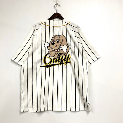【中古品】【メンズ】 GALFY ガルフィー TEAM SHIRT 122036 チームシャツ 東名阪 半袖 トップス 142-250802-as-15-izu サイズ：L カラー：ホワイト 万代Net店