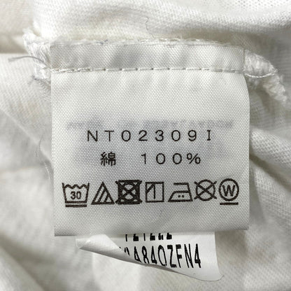 【中古品】【メンズ】 SUPREME×THE NORTH FACE シュプリーム×ザ・ノースフェイス NT02309I 国内正規 23SS PRINTED POCKET TEE プリンテッドポケットT トップス 半袖 149-250802-ma-08-izu サイズ：L カラー：WHITE 万代Net店