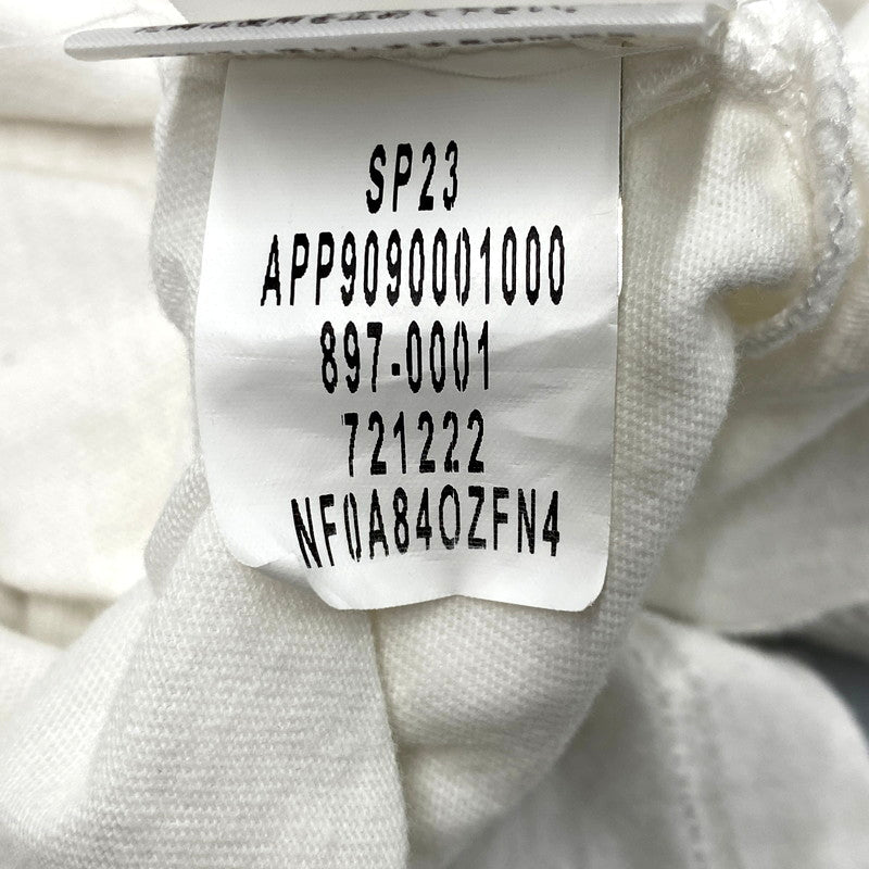 【中古品】【メンズ】 SUPREME×THE NORTH FACE シュプリーム×ザ・ノースフェイス NT02309I 国内正規 23SS PRINTED POCKET TEE プリンテッドポケットT トップス 半袖 149-250802-ma-08-izu サイズ：L カラー：WHITE 万代Net店