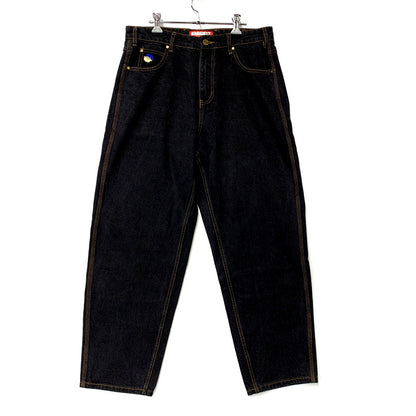 【中古品】【メンズ】 BUTTER バター グッズ BAGGY DENIM PANTS バギー デニム パンツ 153-250729-rk-04-izu サイズ：30×32 カラー：ブラック 万代Net店