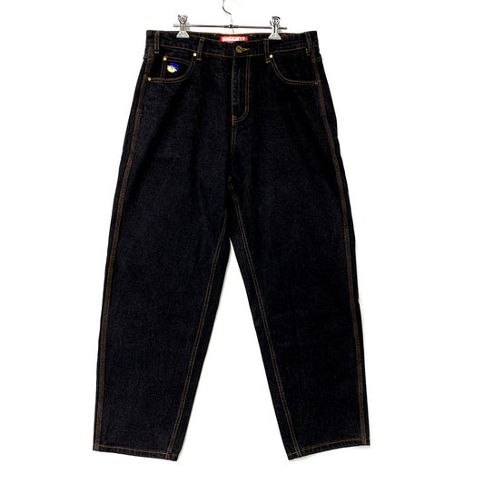 【中古品】【メンズ】 BUTTER バター グッズ BAGGY DENIM PANTS バギー デニム パンツ 153-250729-rk-04-izu サイズ：30×32 カラー：ブラック 万代Net店