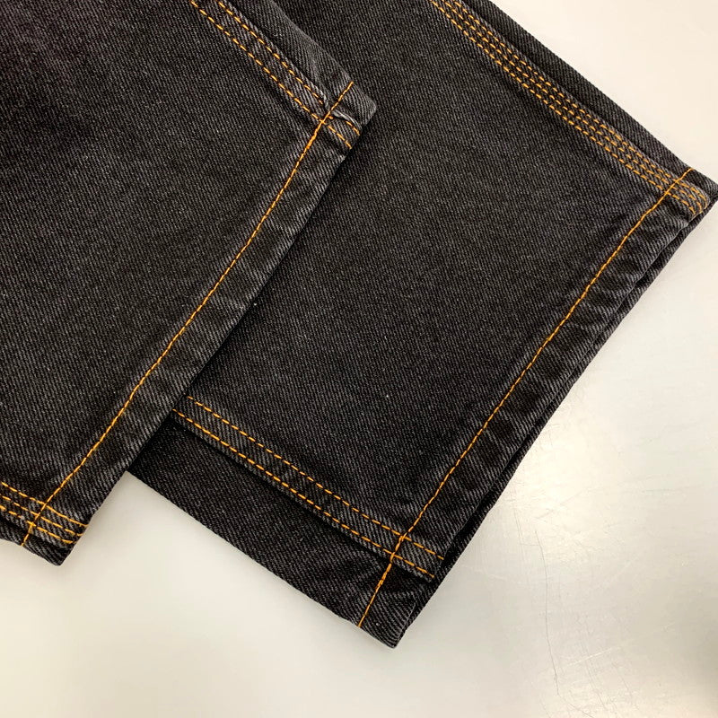 【中古品】【メンズ】 BUTTER バター グッズ BAGGY DENIM PANTS バギー デニム パンツ 153-250729-rk-04-izu サイズ：30×32 カラー：ブラック 万代Net店