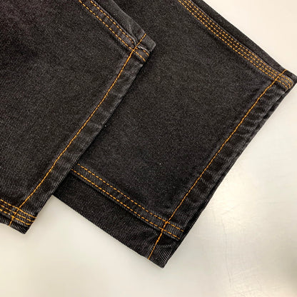 【中古品】【メンズ】 BUTTER バター グッズ BAGGY DENIM PANTS バギー デニム パンツ 153-250729-rk-04-izu サイズ：30×32 カラー：ブラック 万代Net店