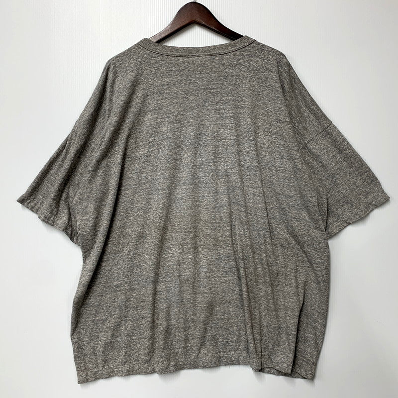 【中古美品】【メンズ】 SAINT MICHAEL セントマイケル SM-HR8-0000-087 25SS SS TEE / SAINT / GRAY ショートスリーブT トップス 半袖 142-250729-ma-12-izu サイズ：XXL カラー：GRAY 万代Net店
