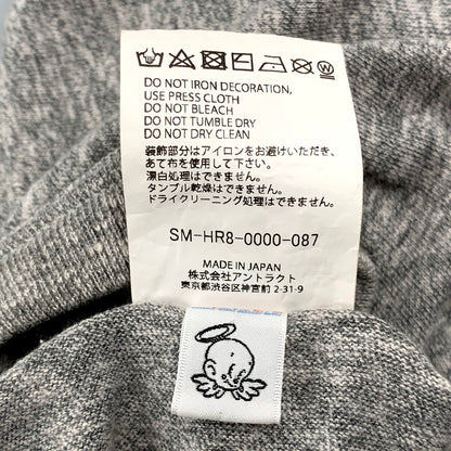 【中古美品】【メンズ】 SAINT MICHAEL セントマイケル SM-HR8-0000-087 25SS SS TEE / SAINT / GRAY ショートスリーブT トップス 半袖 142-250729-ma-12-izu サイズ：XXL カラー：GRAY 万代Net店