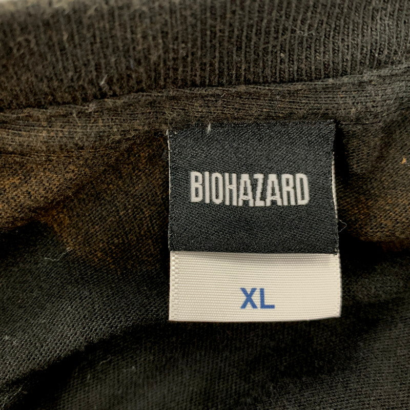 【中古品】【メンズ】 BIOHAZARD 5 バイオハザード 5 CAPCOM GAME TEE カプコン ゲームT トップス 半袖 146-250729-ma-11-izu サイズ：XL カラー：黒 万代Net店