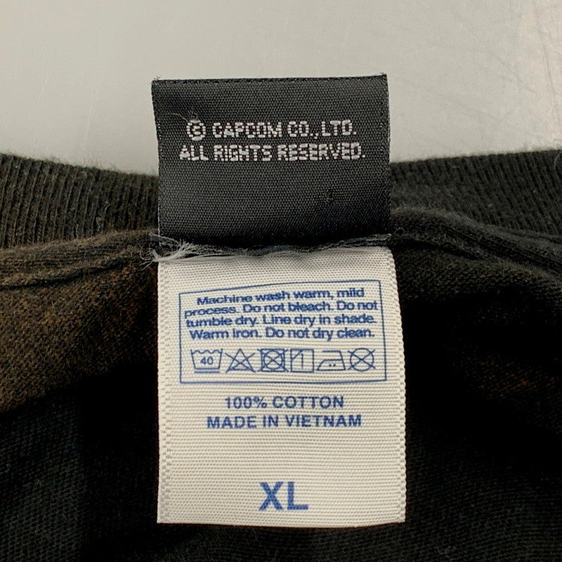 【中古品】【メンズ】 BIOHAZARD 5 バイオハザード 5 CAPCOM GAME TEE カプコン ゲームT トップス 半袖 146-250729-ma-11-izu サイズ：XL カラー：黒 万代Net店