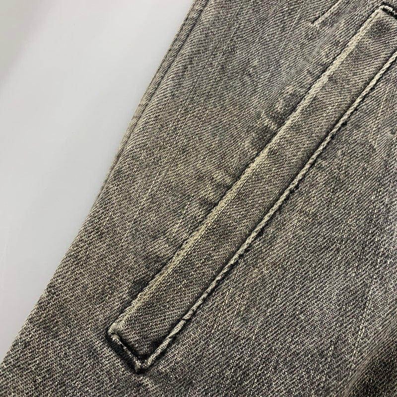 【中古品】【メンズ】 EMPIRE エンパイア DARTS DENIM JACKET ダーツ デニム ジャケット アウター 142-250801-as-03-izu サイズ：L カラー：グレー系 万代Net店