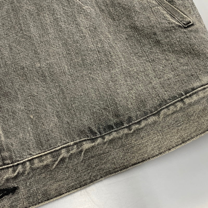【中古品】【メンズ】 EMPIRE エンパイア DARTS DENIM JACKET ダーツ デニム ジャケット アウター 142-250801-as-03-izu サイズ：L カラー：グレー系 万代Net店