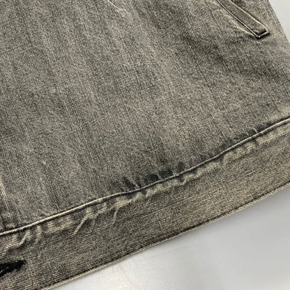 【中古品】【メンズ】 EMPIRE エンパイア DARTS DENIM JACKET ダーツ デニム ジャケット アウター 142-250801-as-03-izu サイズ：L カラー：グレー系 万代Net店