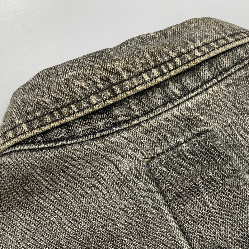 【中古品】【メンズ】 EMPIRE エンパイア DARTS DENIM JACKET ダーツ デニム ジャケット アウター 142-250801-as-03-izu サイズ：L カラー：グレー系 万代Net店