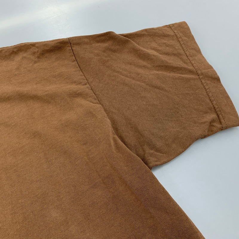 【現状渡し品】【メンズ】 OLD STUSSY オールド ステューシー OKAY BIG BOYS PRINT オーケー ビッグ ボーイズ プリント SS TEE ショートスリーブ Tシャツ トップス 半袖 142-250806-ya-04-izu サイズ：L カラー：BROWN 万代Net店