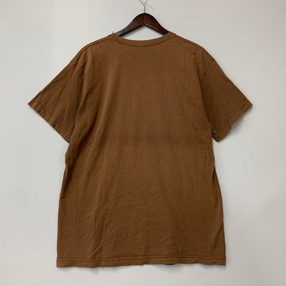 【現状渡し品】【メンズ】 OLD STUSSY オールド ステューシー OKAY BIG BOYS PRINT オーケー ビッグ ボーイズ プリント SS TEE ショートスリーブ Tシャツ トップス 半袖 142-250806-ya-04-izu サイズ：L カラー：BROWN 万代Net店