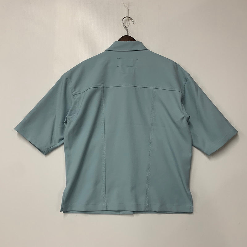 【中古品】【メンズ】 Wrangler ラングラー ×CREOLME クレオルム 別注 HALF SLEEVE JACKET ハーフ スリーブ ジャケット アウター 169-250802-rk-17-izu サイズ：FREE カラー：ライトブルー 万代Net店