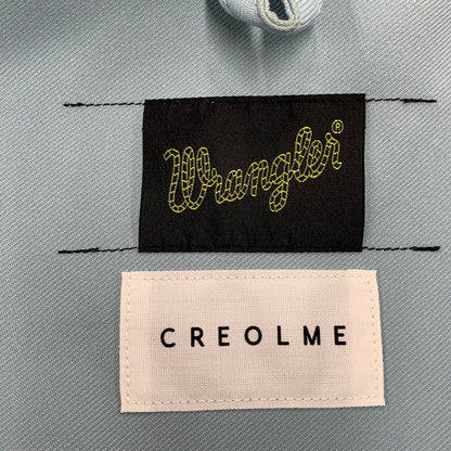 【中古品】【メンズ】 Wrangler ラングラー ×CREOLME クレオルム 別注 HALF SLEEVE JACKET ハーフ スリーブ ジャケット アウター 169-250802-rk-17-izu サイズ：FREE カラー：ライトブルー 万代Net店