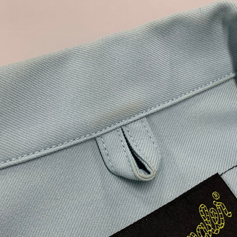 【中古品】【メンズ】 Wrangler ラングラー ×CREOLME クレオルム 別注 HALF SLEEVE JACKET ハーフ スリーブ ジャケット アウター 169-250802-rk-17-izu サイズ：FREE カラー：ライトブルー 万代Net店