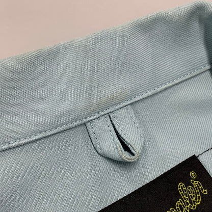 【中古品】【メンズ】 Wrangler ラングラー ×CREOLME クレオルム 別注 HALF SLEEVE JACKET ハーフ スリーブ ジャケット アウター 169-250802-rk-17-izu サイズ：FREE カラー：ライトブルー 万代Net店