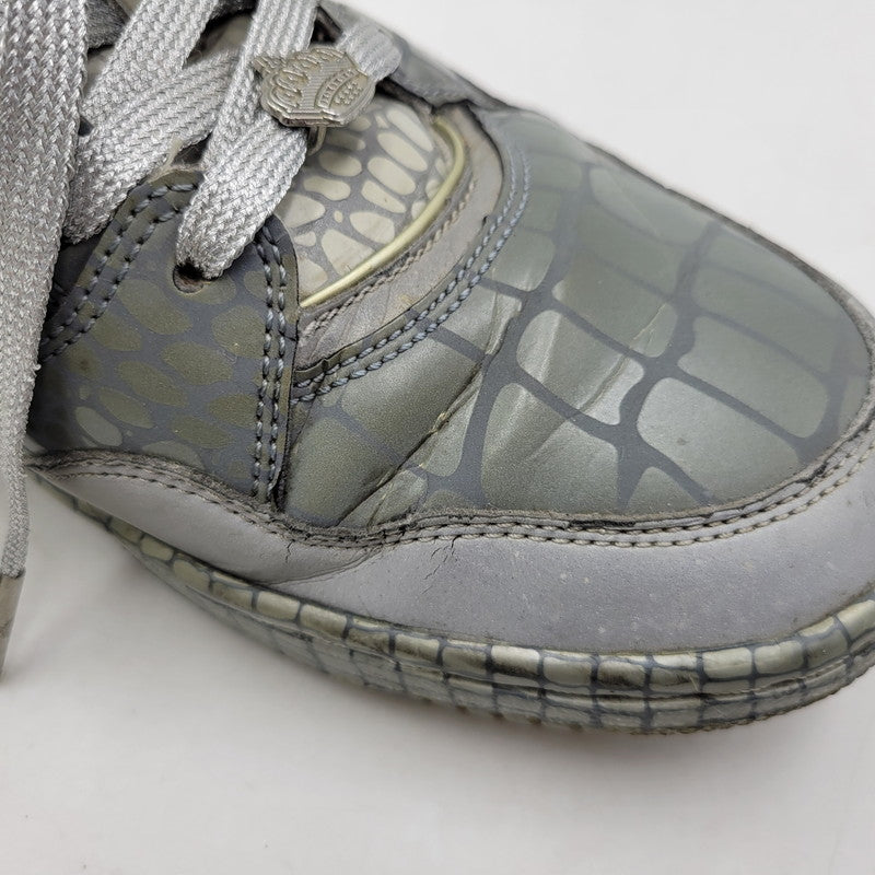 【中古品】【メンズ】 NIKE ナイキ SKY FORCE 88 LOW LTR QS 503767-001 スカイフォース88 ロー レザー QS スニーカー シューズ 靴 160-250930-as-20-izu サイズ：27.5cm カラー：グレー系×シルバー 万代Net店