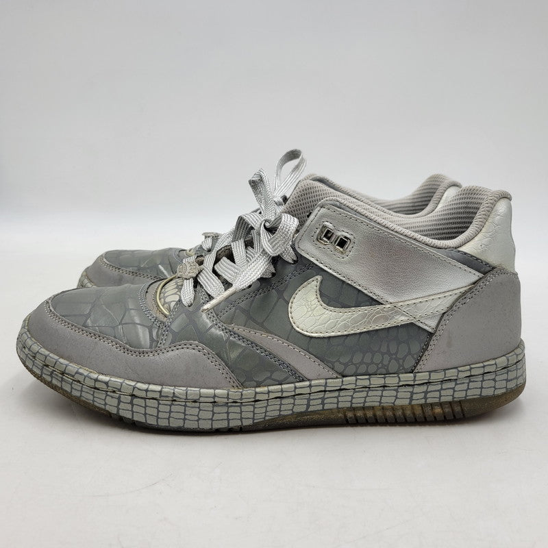 【中古品】【メンズ】 NIKE ナイキ SKY FORCE 88 LOW LTR QS 503767-001 スカイフォース88 ロー レザー QS スニーカー シューズ 靴 160-250930-as-20-izu サイズ：27.5cm カラー：グレー系×シルバー 万代Net店